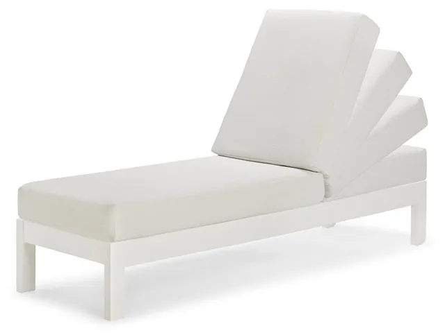 Three-Position Lay Flat Armless Chaise - Alternative View