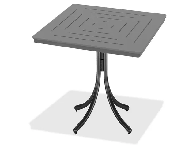 36" Square Bar Height Table w/ hole