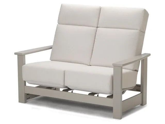 Supreme Hidden Motion Loveseat w/ Polymer Arms