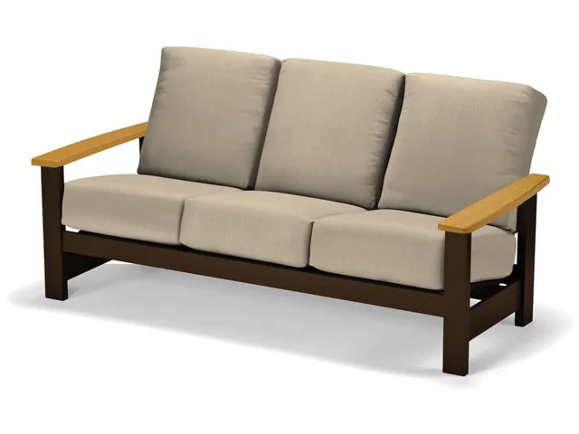 Three-Seat Sofa w/ Polymer Arms - Alternative View