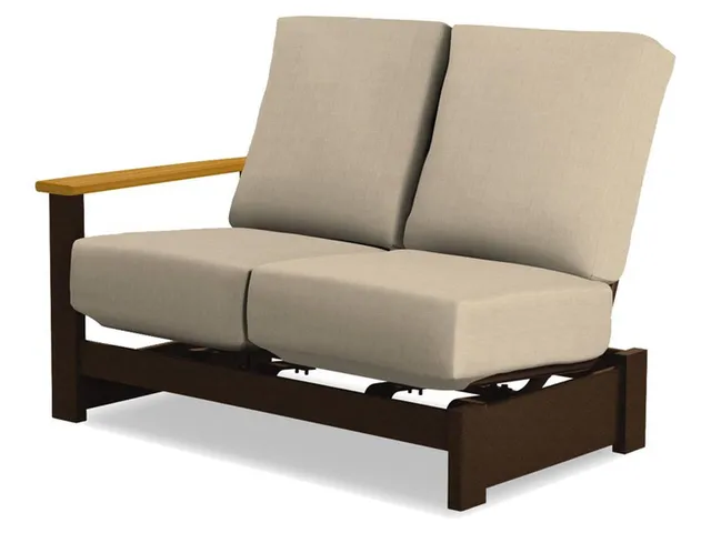 Right Arm Two-Seat Hidden Motion Section w/ Polymer Arm - Alternative View