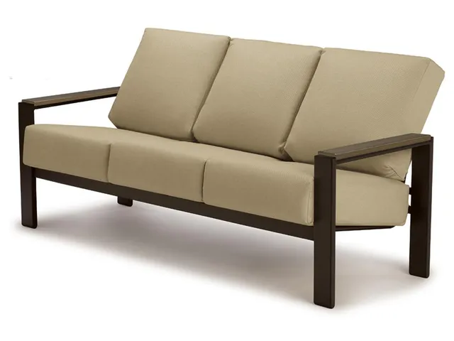 Three-Seat Sofa w/ Polymer Accents