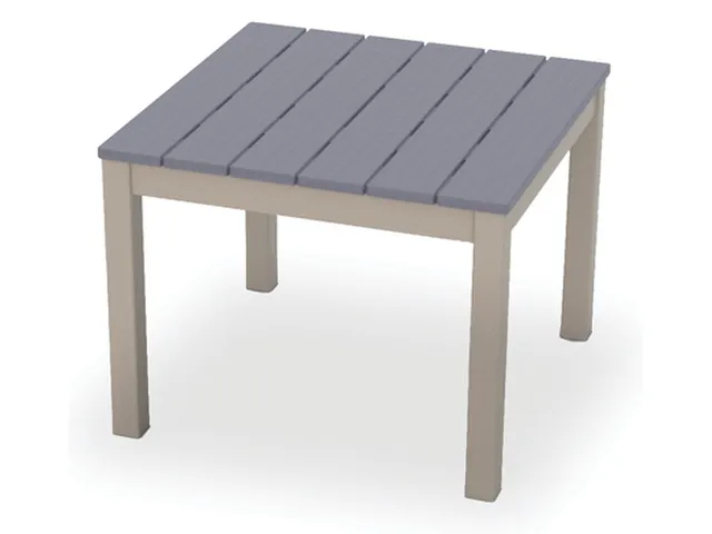 Rustic Top Attachable Corner Table