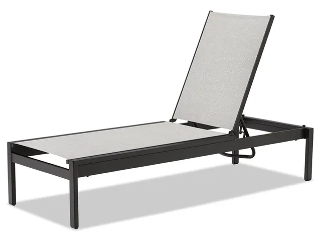 Stacking Armless Lay Flat Chaise