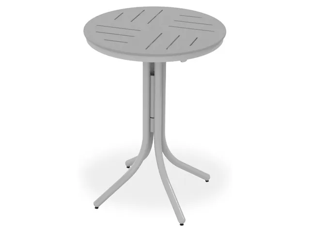 30" Round Bar Height Table w/ hole