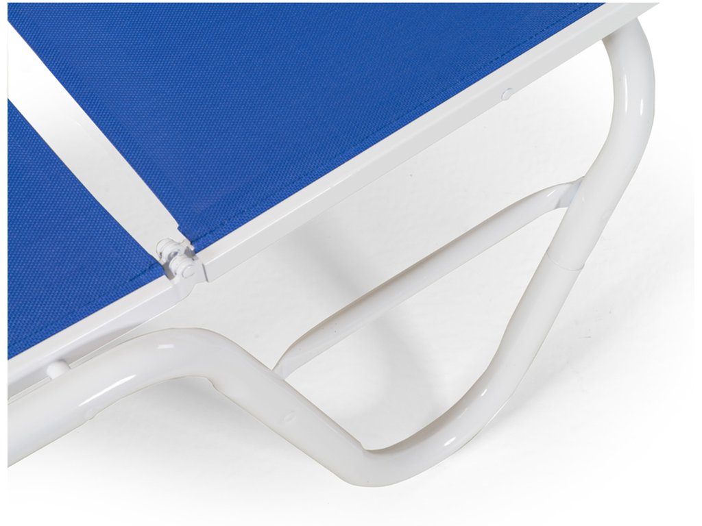 Four Position Stacking Armless Lay Flat Chaise - image 1