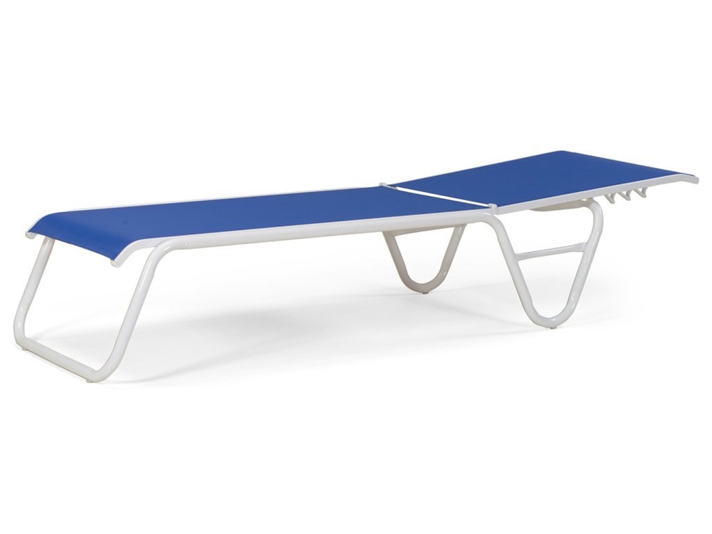 Four Position Stacking Armless Lay Flat Chaise - image 4