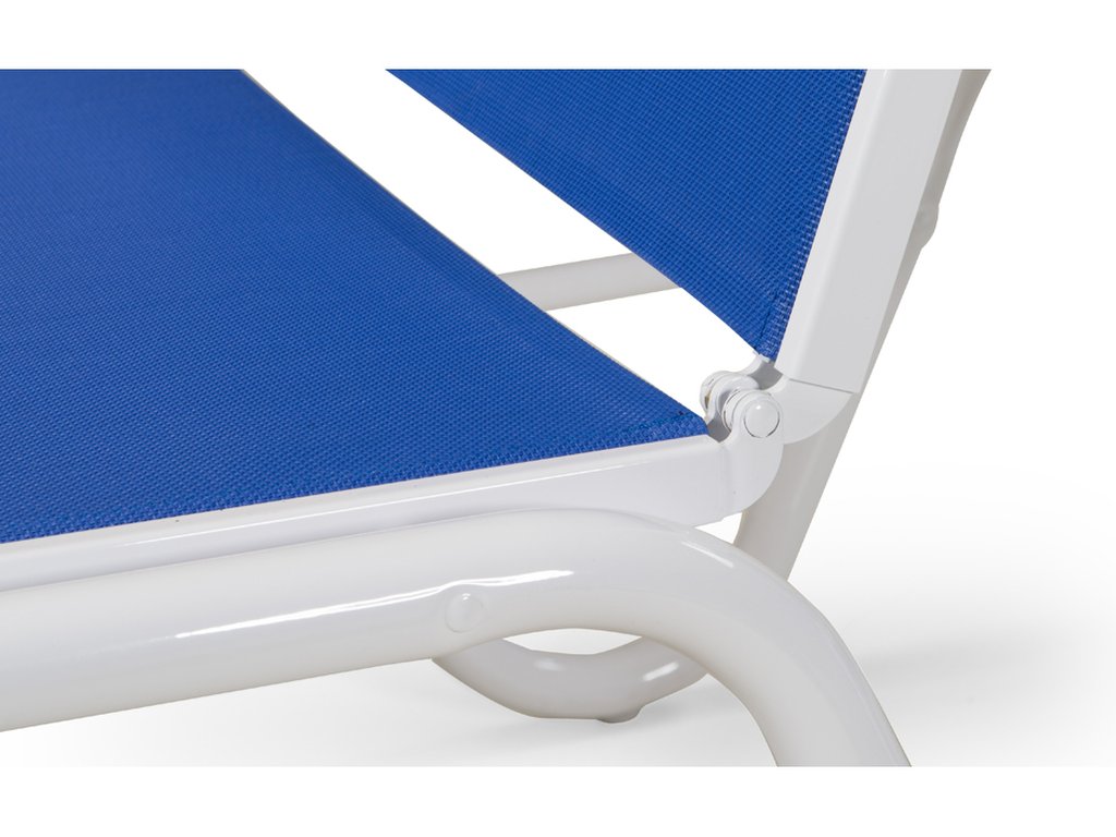 Four Position Stacking Armless Lay Flat Chaise - image 5
