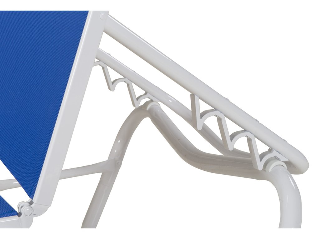 Four Position Stacking Armless Lay Flat Chaise - image 7