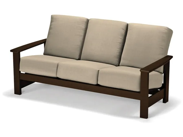 Three-Seat Sofa w/ Polymer Arms