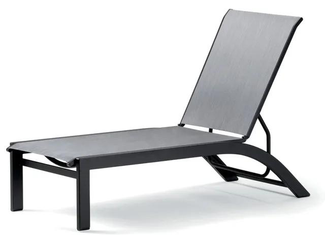 Stacking Armless Lay Flat Chaise