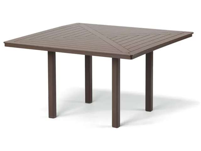 64" Square Balcony Height Table w/ hole