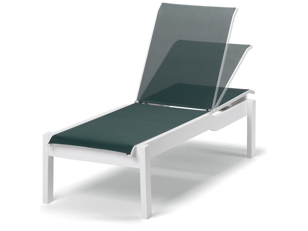 Stacking Armless Long Frame Chaise - image 1