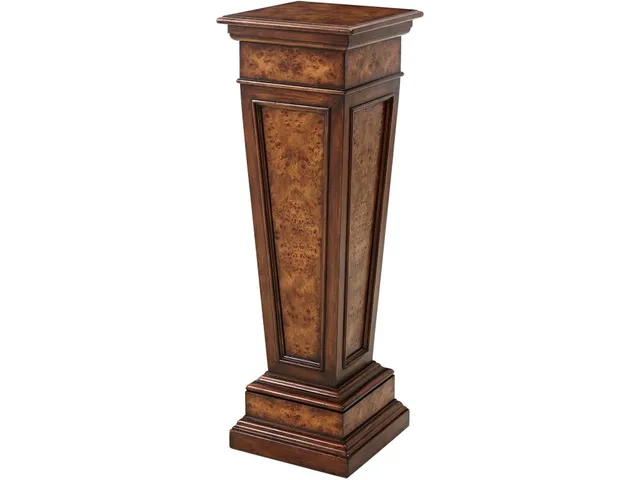 The Burl Pedestal Column / Torchere