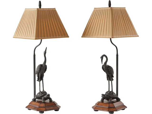 Meiji Cranes Table Lamp