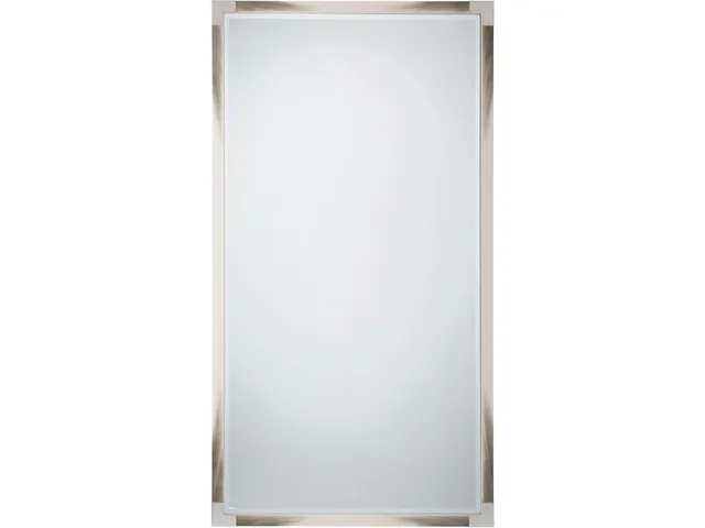 Cutting Edge Floor Mirror (Longhorn White)