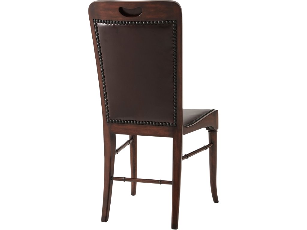Leather Sling Dining Chair - image 1