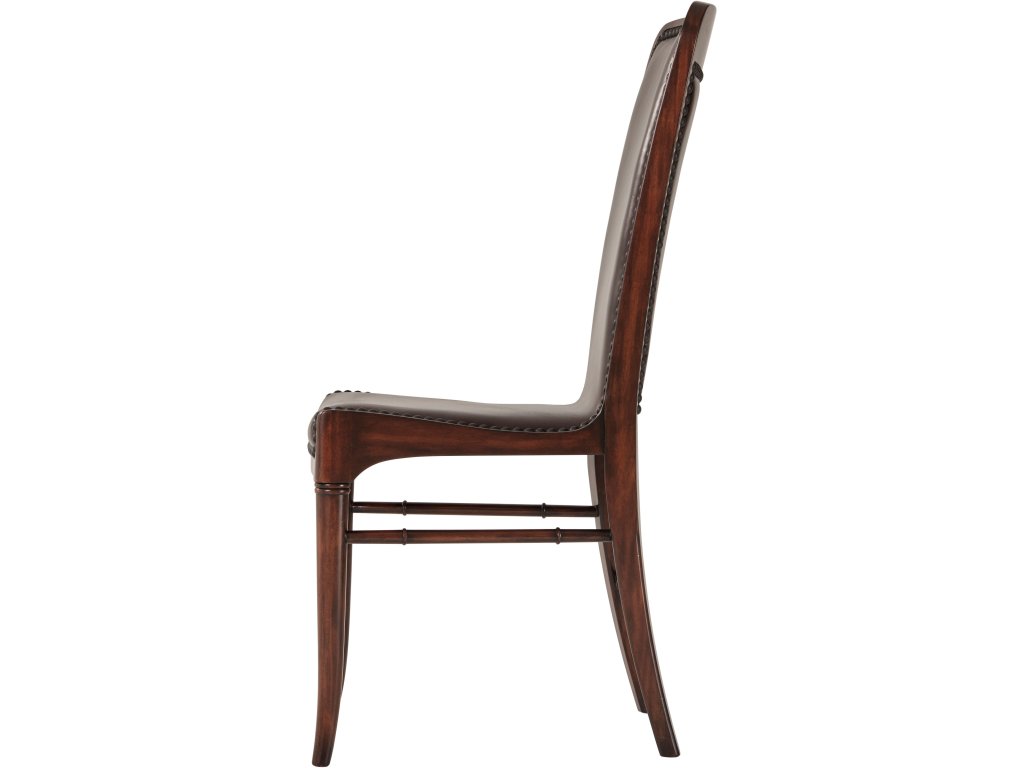 Leather Sling Dining Chair - image 2