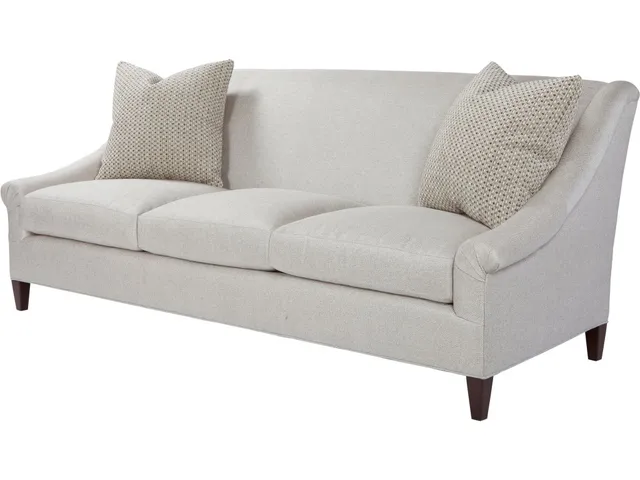 Marquette Tight Back Exposed Leg Sofa