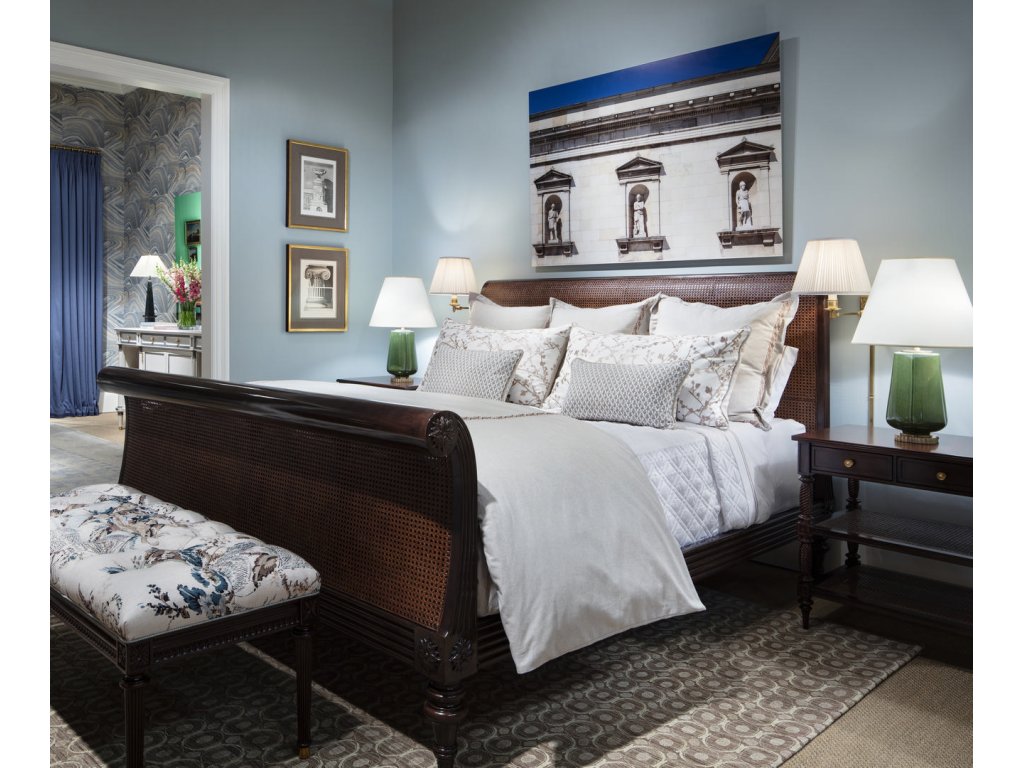 Denison Sleigh Us King Bed - image 1