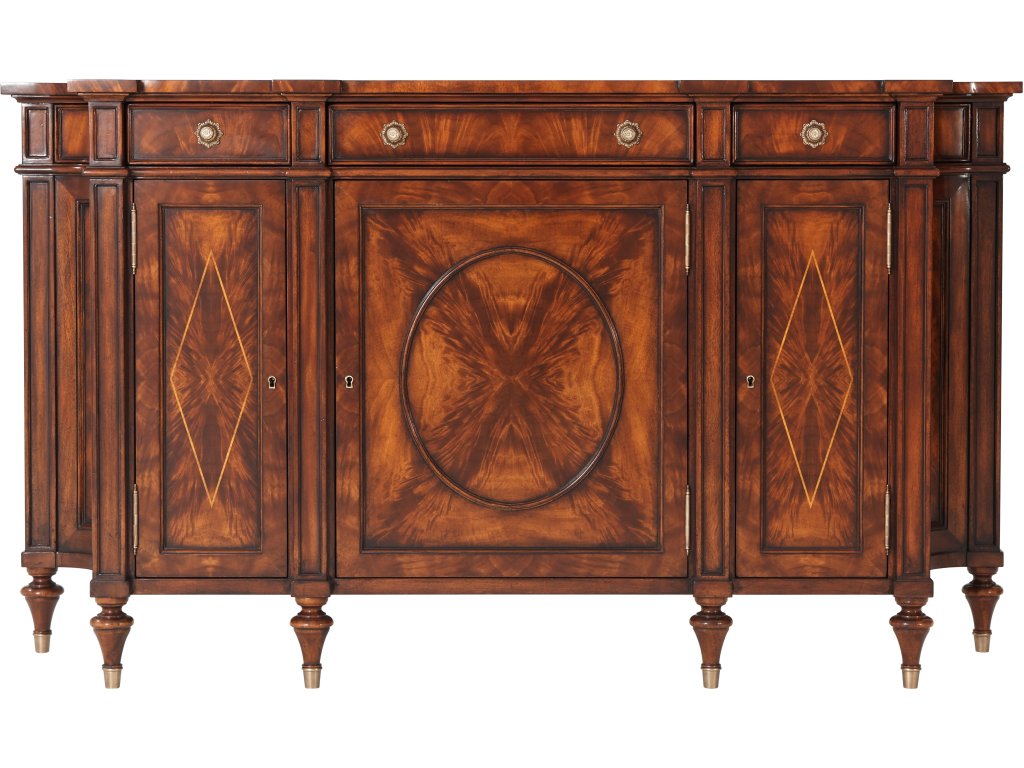 Concave Side Cabinet Sideboard - main image