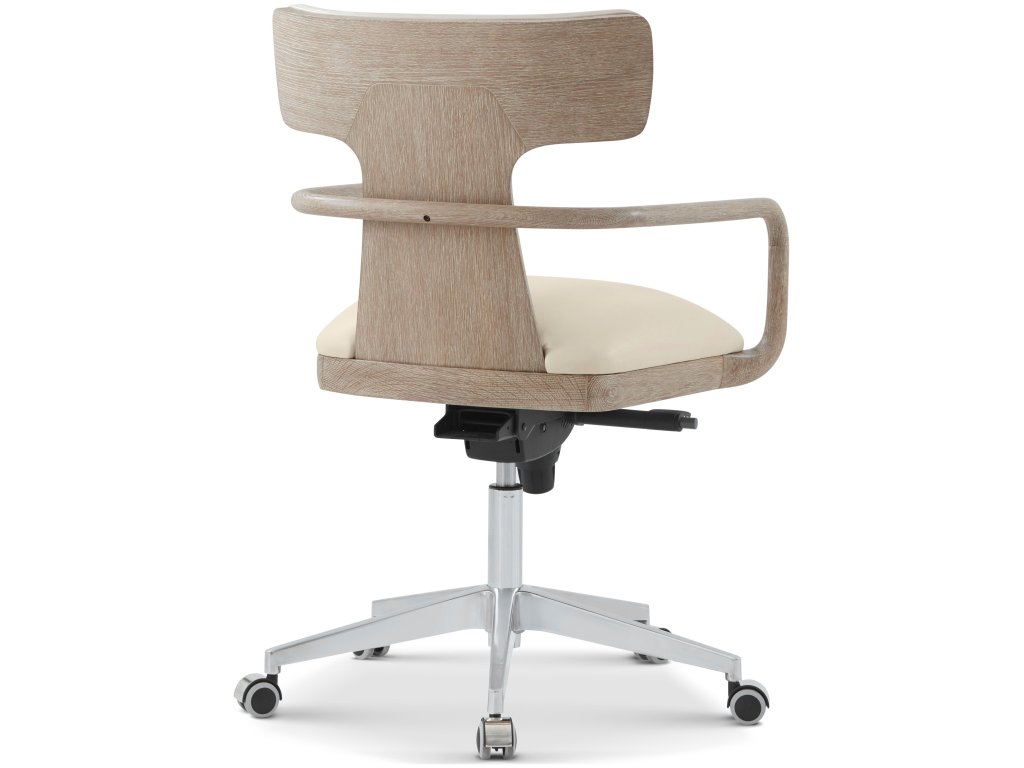 Repose Wooden Upholstered Study Chair - image 1