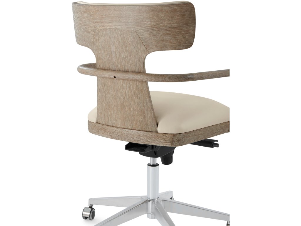 Repose Wooden Upholstered Study Chair - image 4