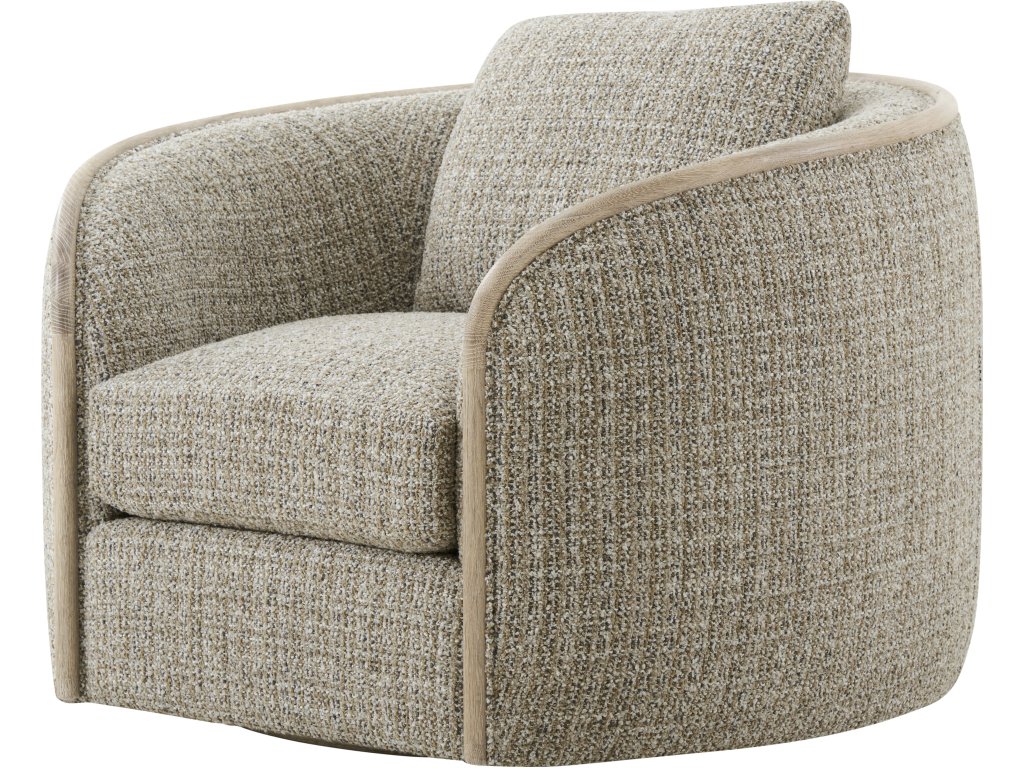 Toulon Latte Swivel Chair - main image