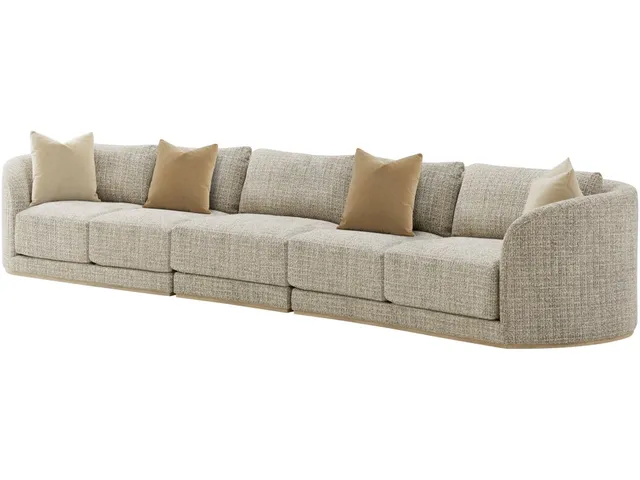 Menton Latte Raf Sofa