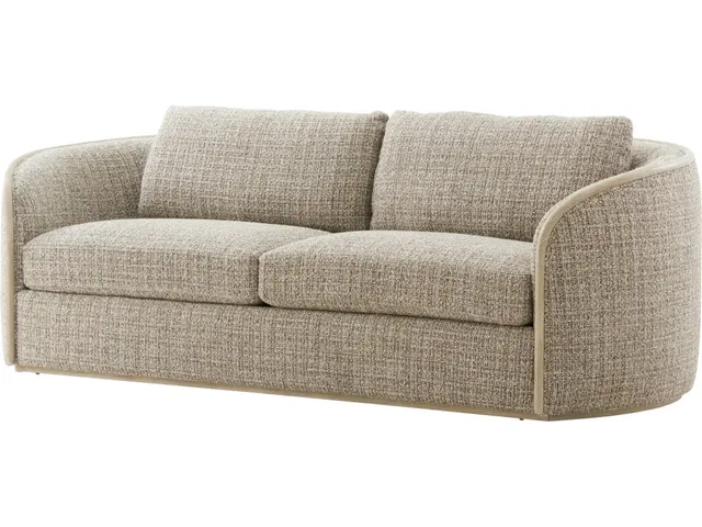 Toulon Latte Sofa