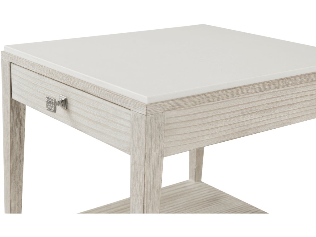Breeze One Drawer Side Table - image 2