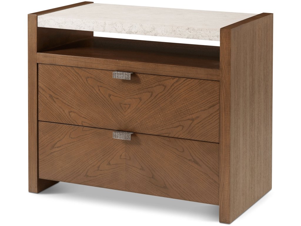 Catalina Two Drawer Nightstand - image 1