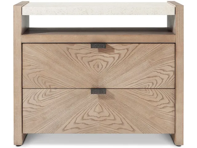 Catalina Two Drawer Nightstand