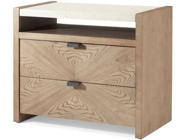 Catalina Two Drawer Nightstand - Alternative View