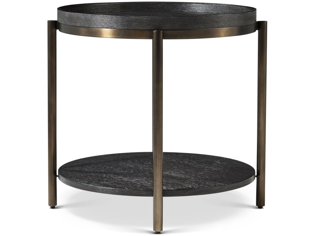 Repose Round Side Table - image 1