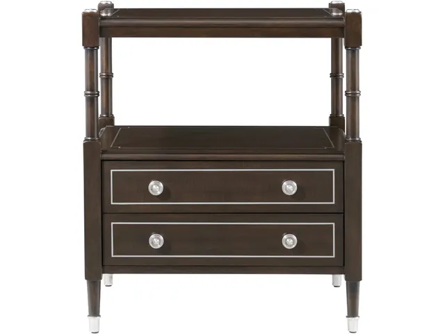 Spencer London 2-Drawer Nightstand - Alternative View