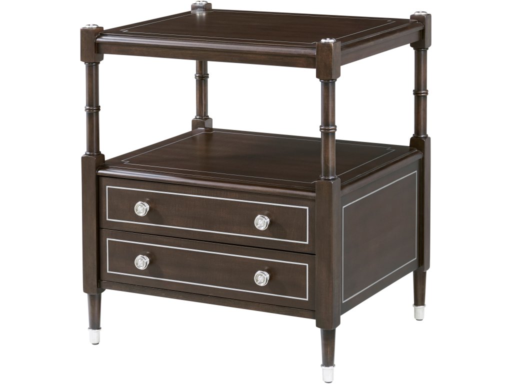 Spencer London 2-Drawer Nightstand - main image