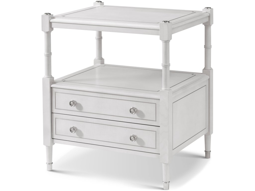 Spencer London 2-Drawer Nightstand - image 1