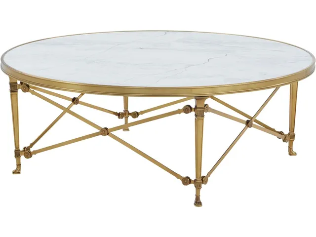 Spencer London Brass Cocktail Table