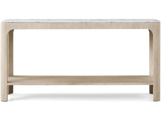 Horizon Quartz Console Table - Alternative View