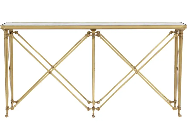 Spencer London Brass Console Table - Alternative View