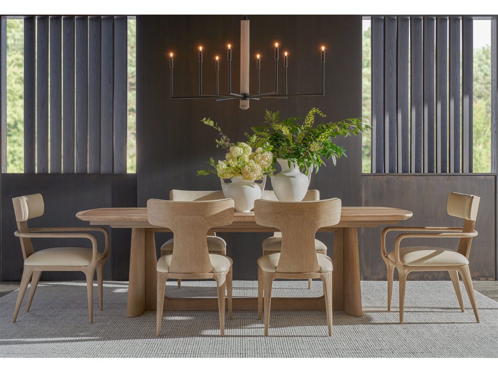 Repose Rectangular Extension Dining Table - image 4