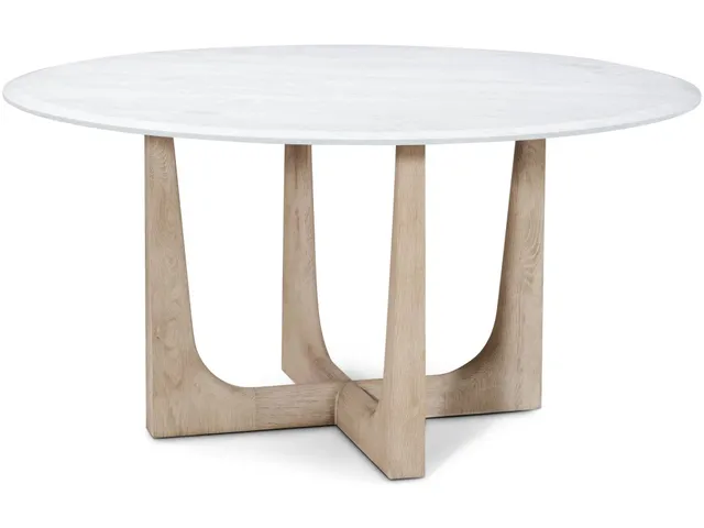 Repose Quartz Round Dining Table