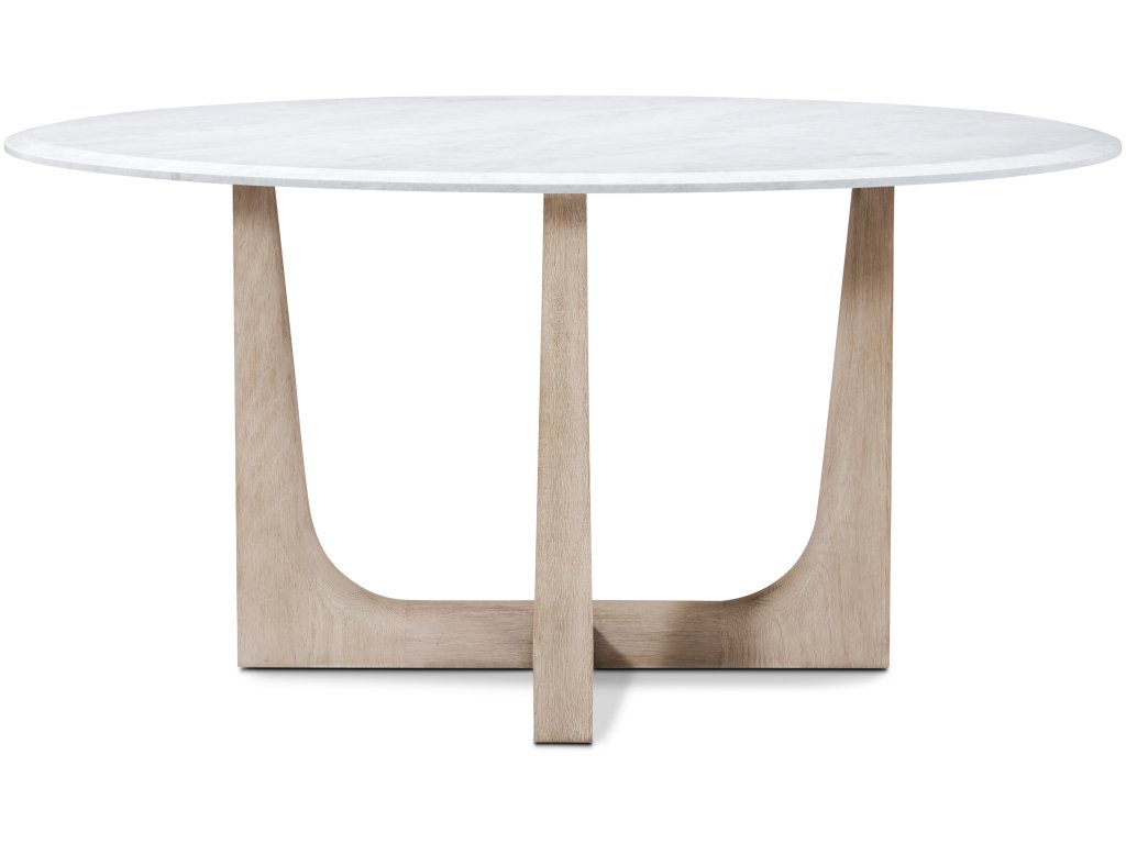 Repose Quartz Round Dining Table - image 1