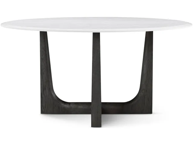 Repose Quartz Round Dining Table
