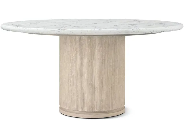 Horizon Round Quartz Dining Table