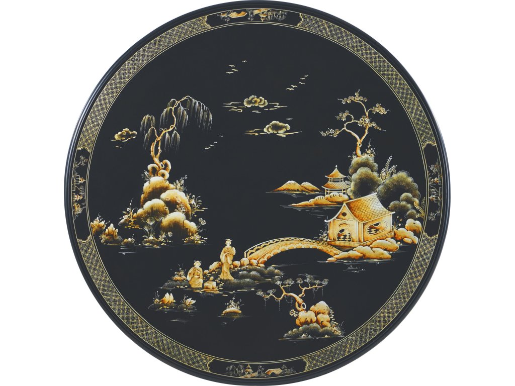 Spencer London Chinoiserie Center Table - image 1
