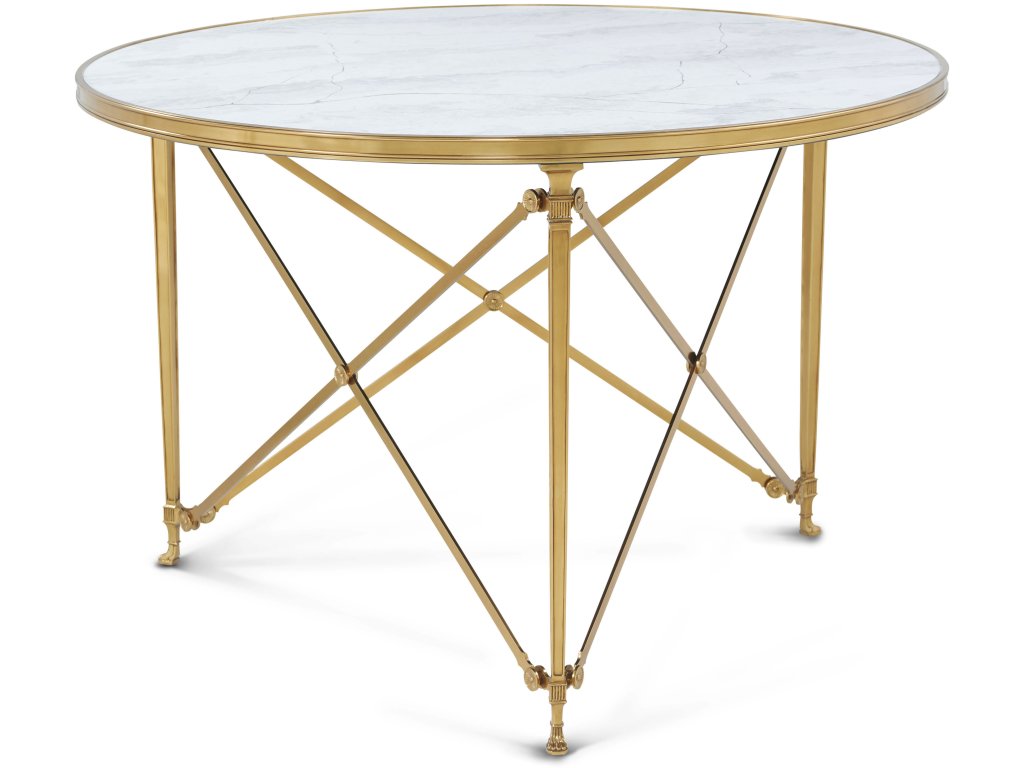 Spencer London Round Brass Center Table Ii - main image