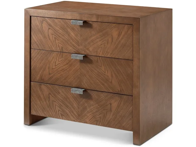 Catalina Three Drawer Nightstand - Alternative View