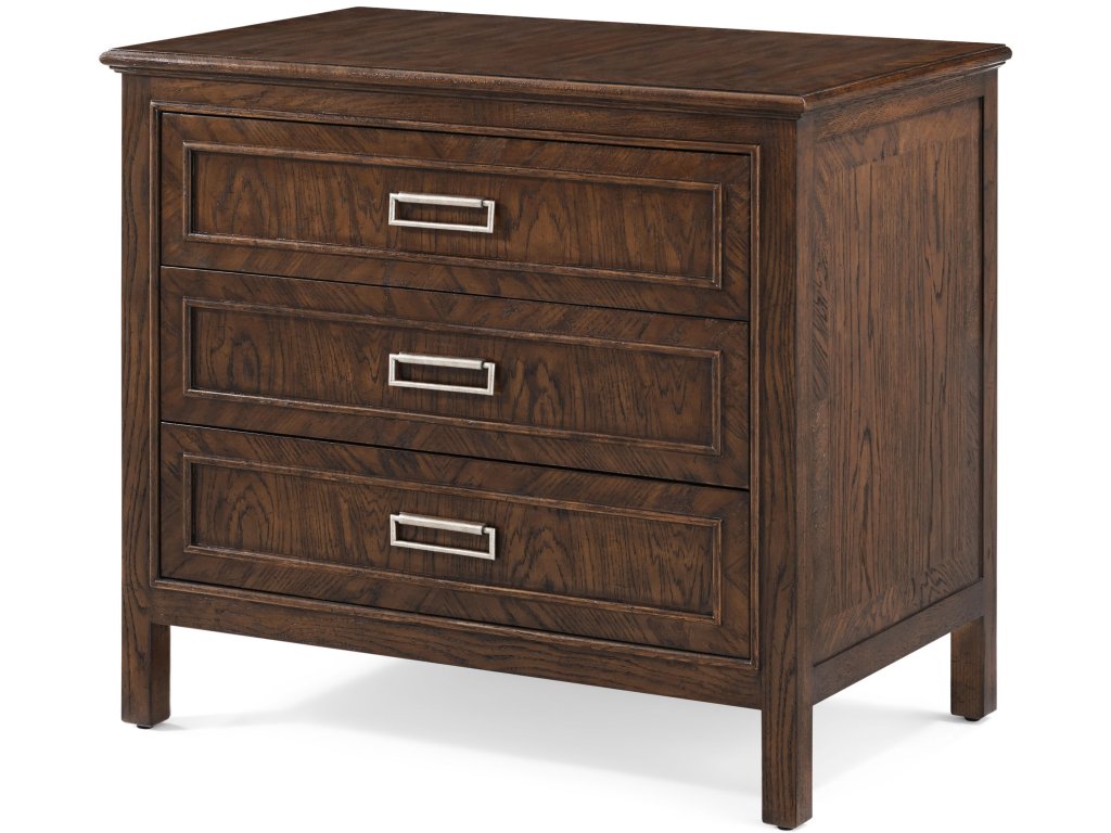 Surrey Three-Drawer Nightstand - image 1